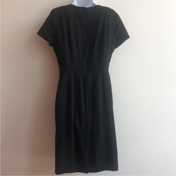 ⭐🎩Brooks Brothers Classic Black Midi Dress - Picture 8 of 9